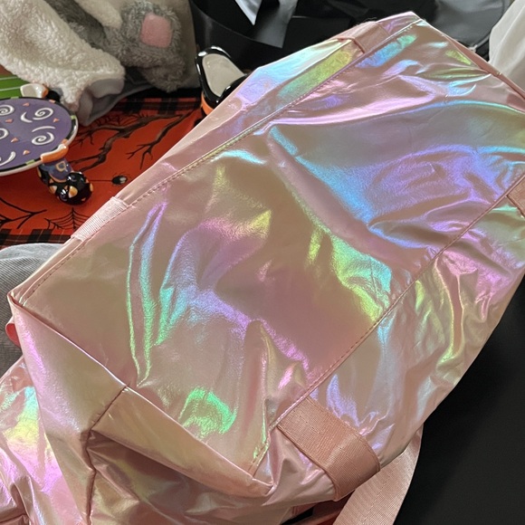 Holographic Pink Tote Bag - Picture 5 of 5